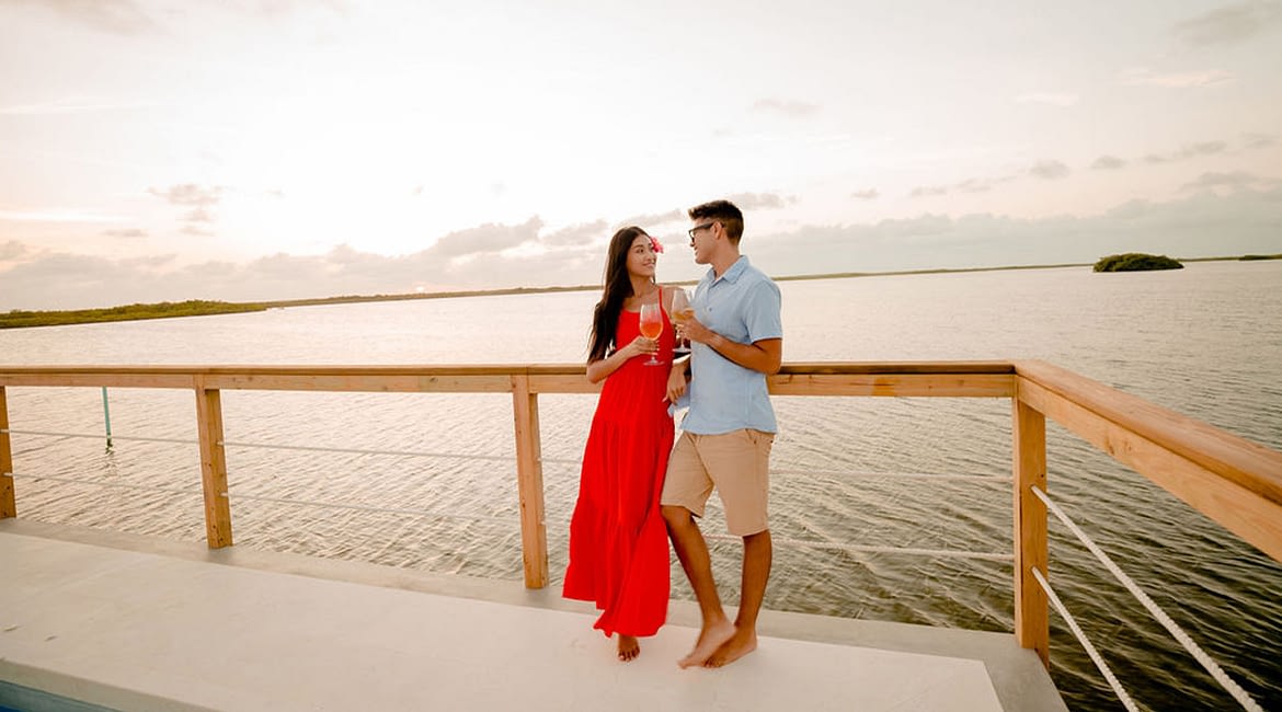 Enjoy a Romantic Honeymoon Getaway to Belize at a Couples Resort