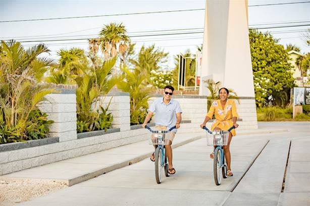 Sunset Caribe – Bicycle Riding