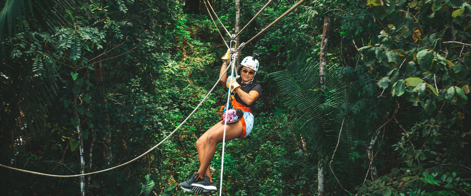 Belize Cave Tubing and Zip Lining Tour